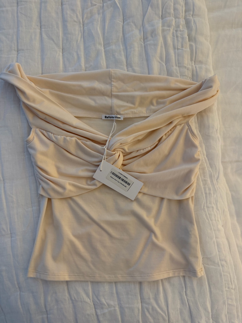 Reformation Ezlynn Knit Top NWT